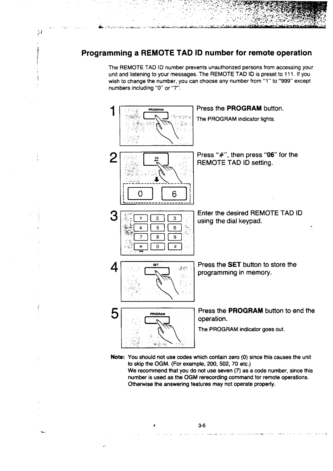 Panasonic KX-F50BA, KX-F155BA manual 