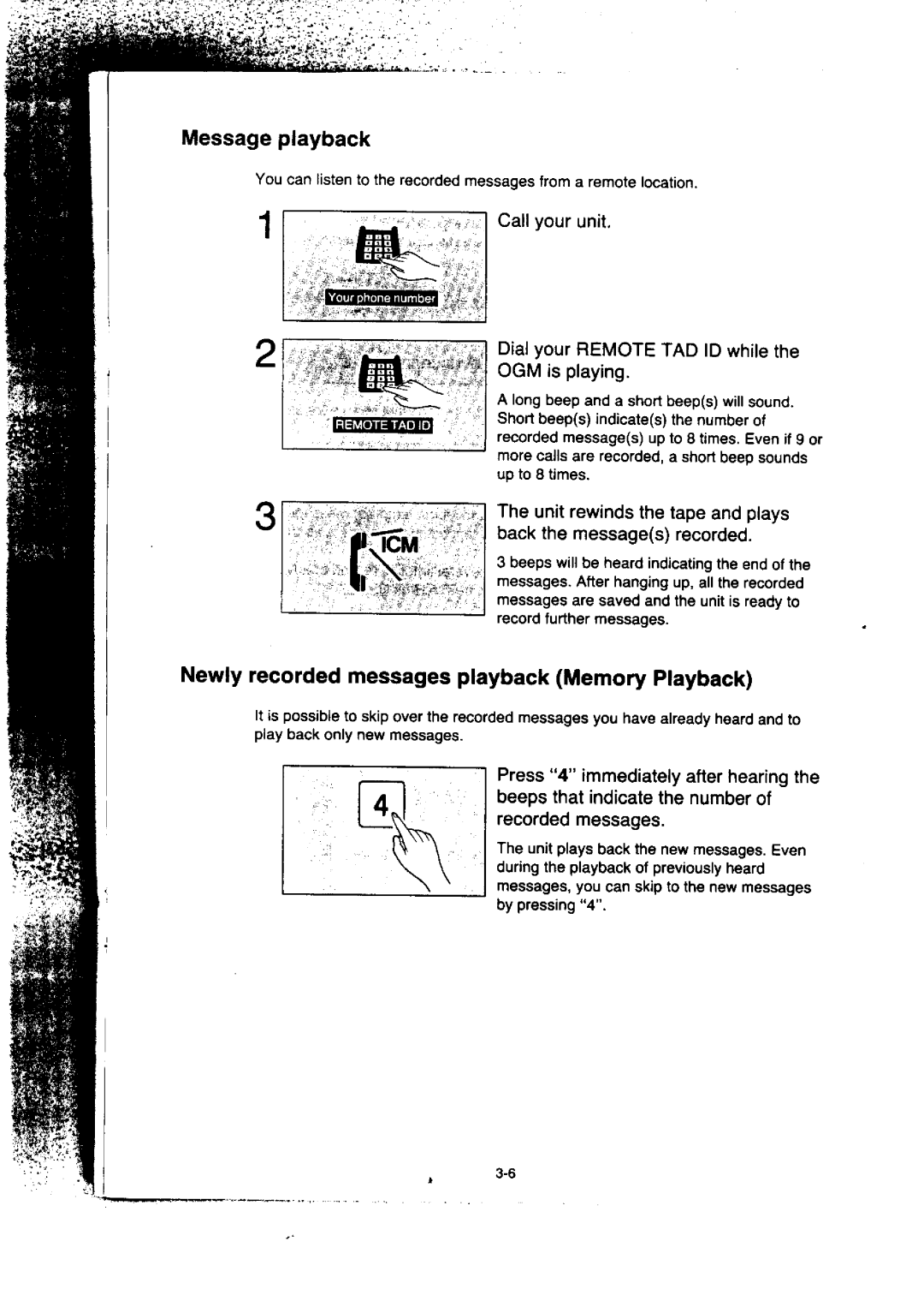 Panasonic KX-F155BA, KX-F50BA manual 