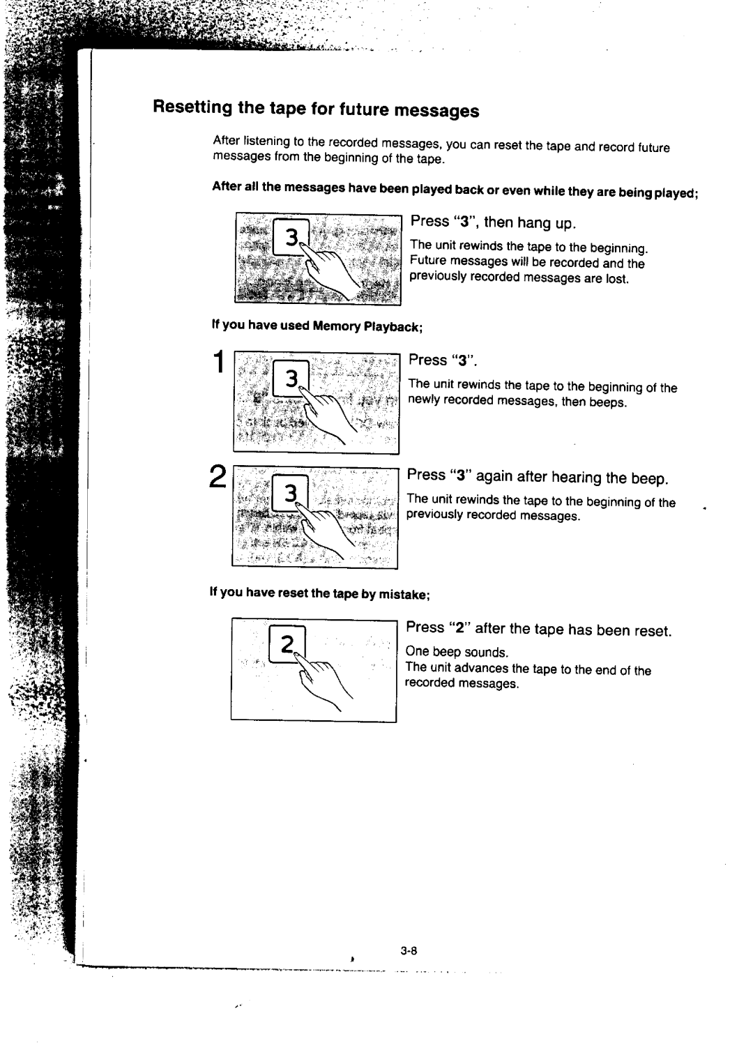 Panasonic KX-F155BA, KX-F50BA manual 