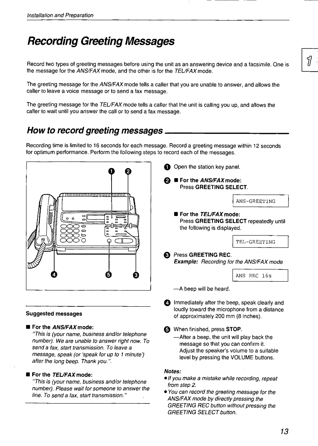 Panasonic KX-F750 manual 