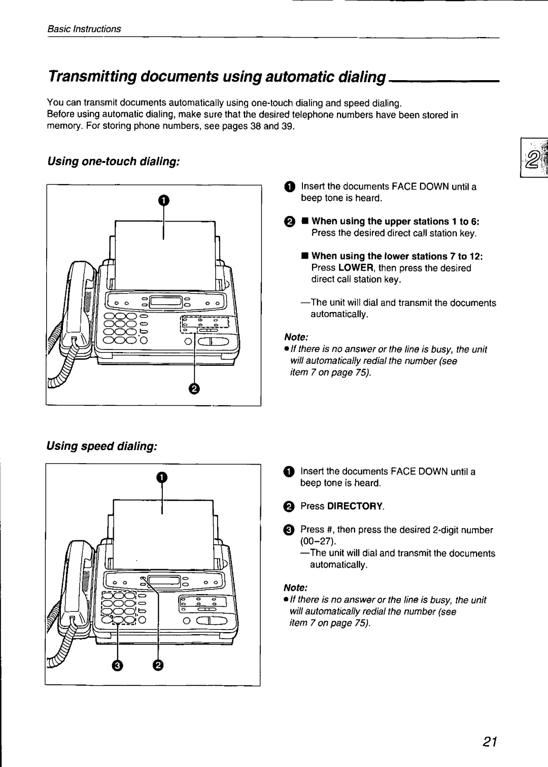 Panasonic KX-F750 manual 