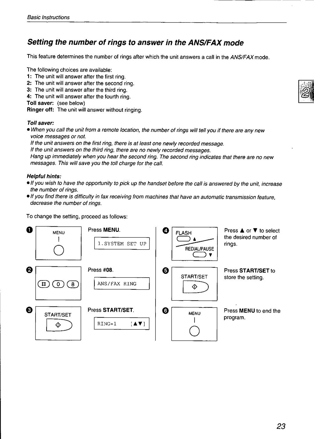 Panasonic KX-F750 manual 