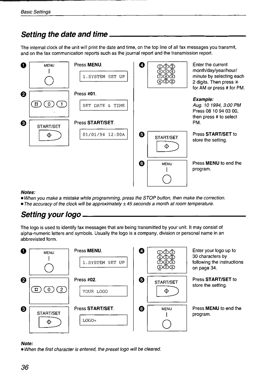 Panasonic KX-F750 manual 