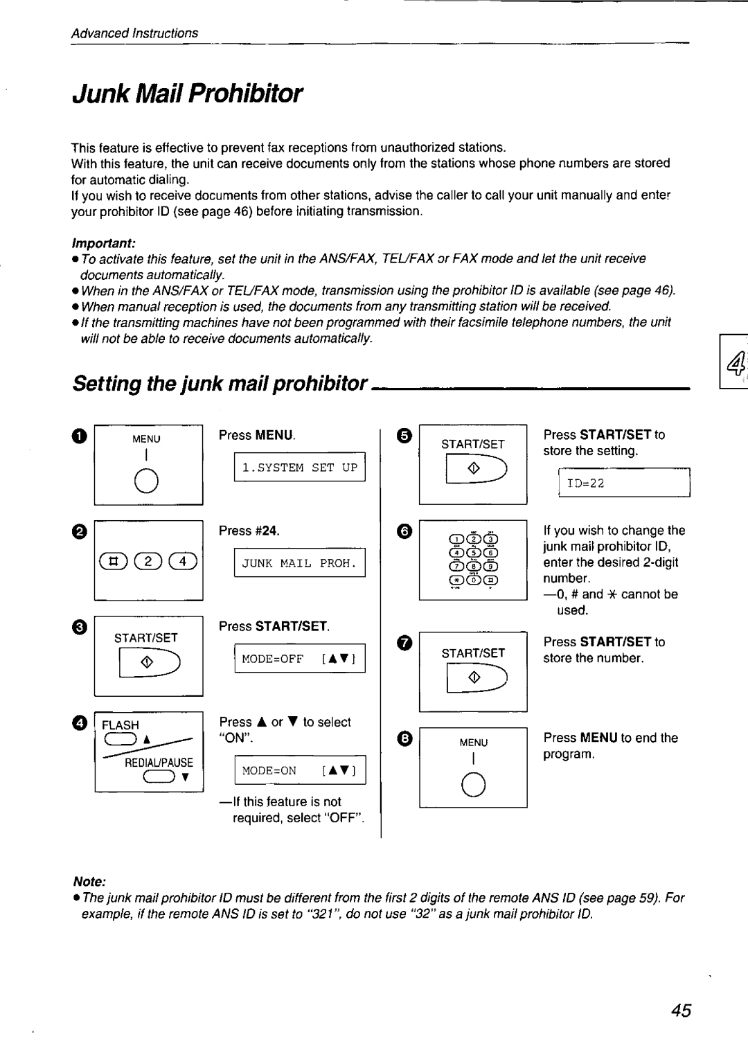 Panasonic KX-F750 manual 