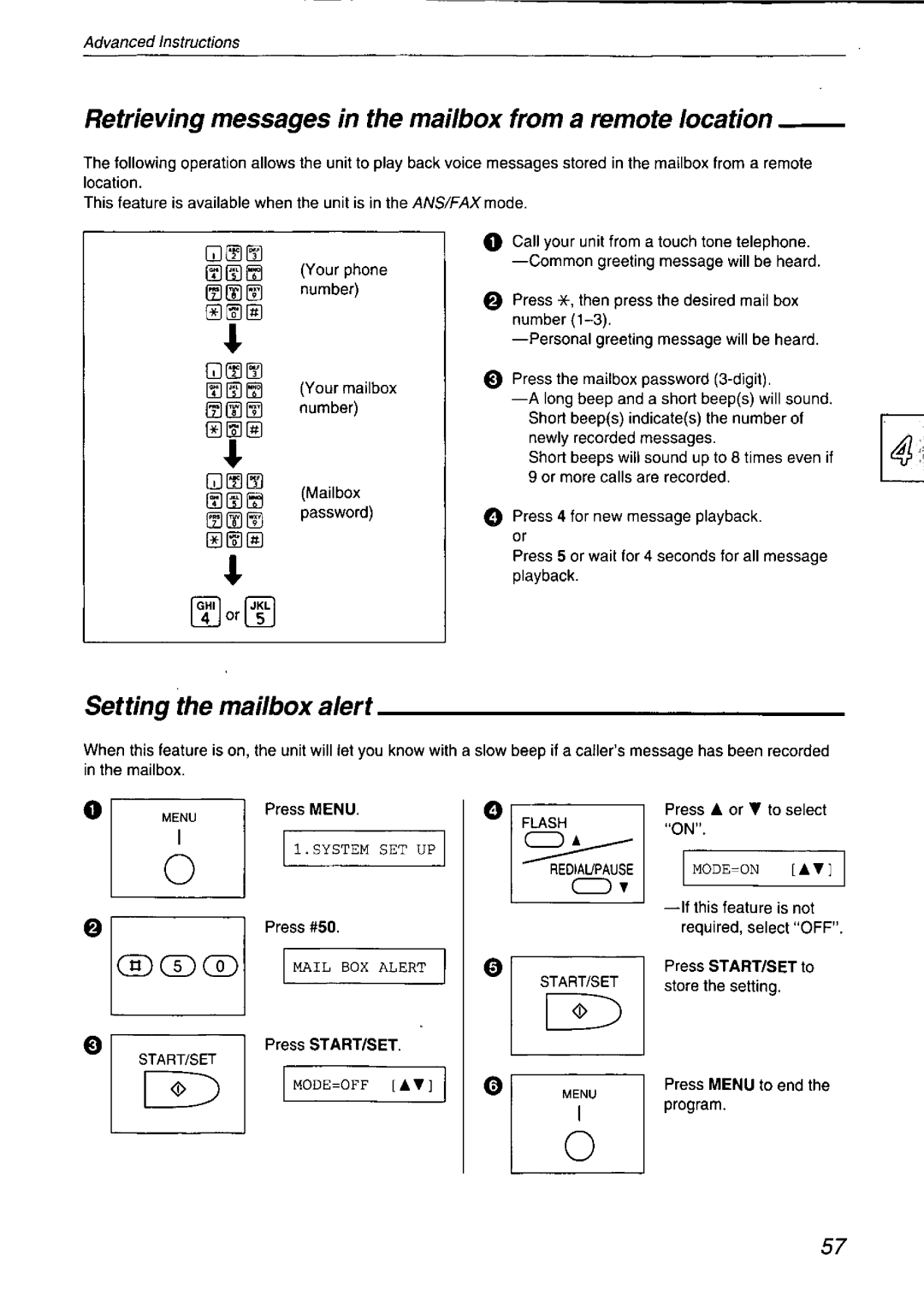 Panasonic KX-F750 manual 