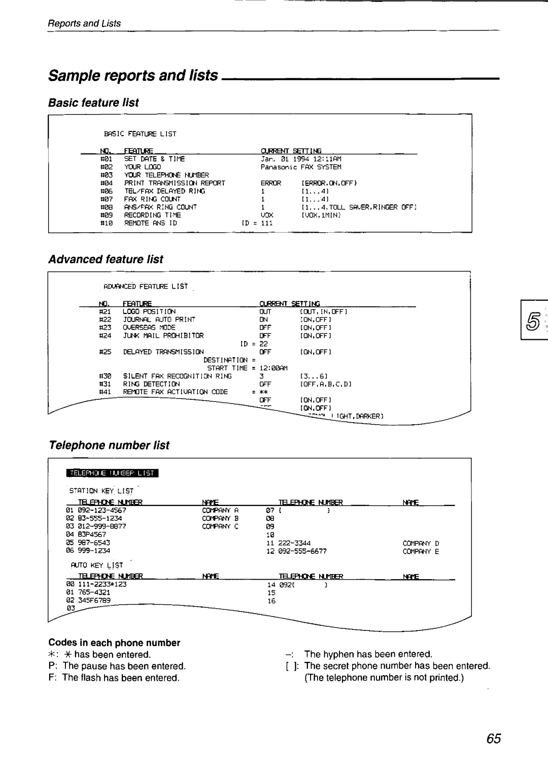 Panasonic KX-F750 manual 