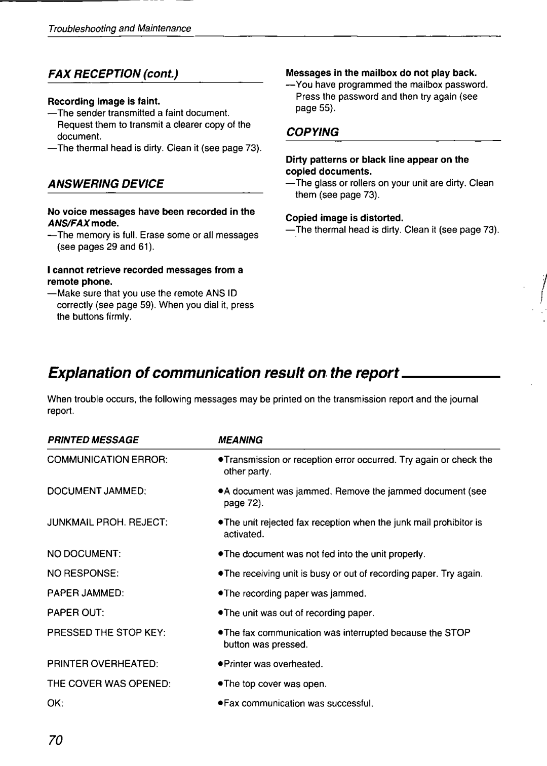 Panasonic KX-F750 manual 