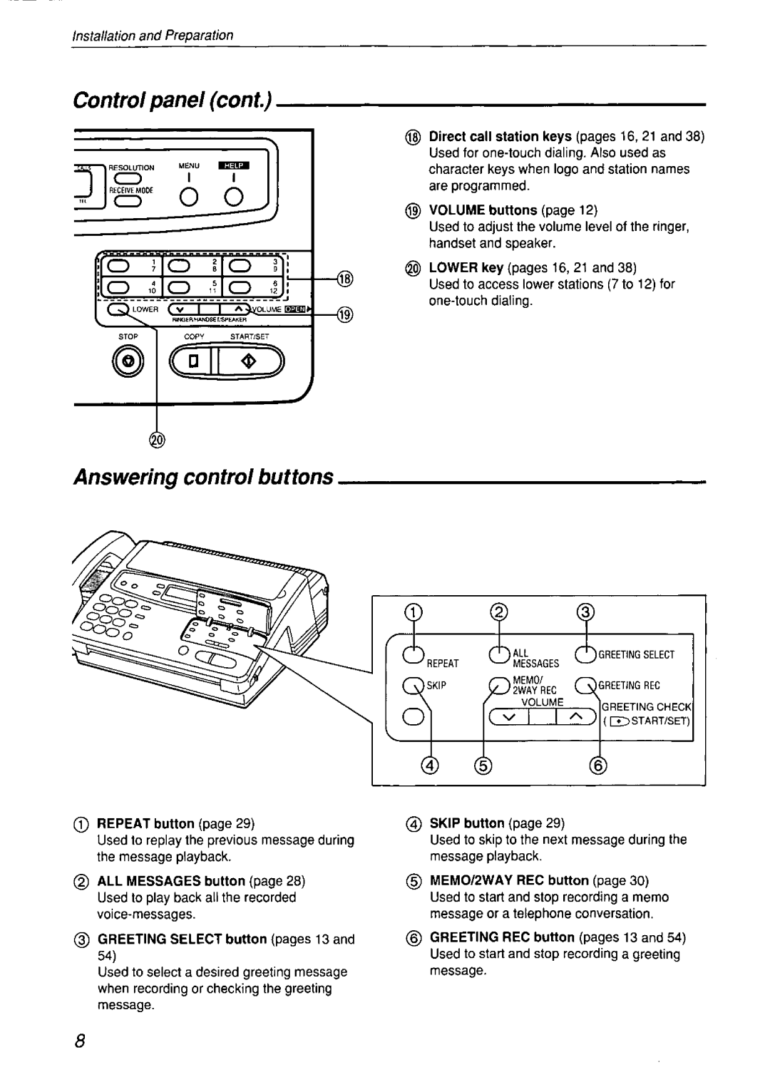 Panasonic KX-F750 manual 