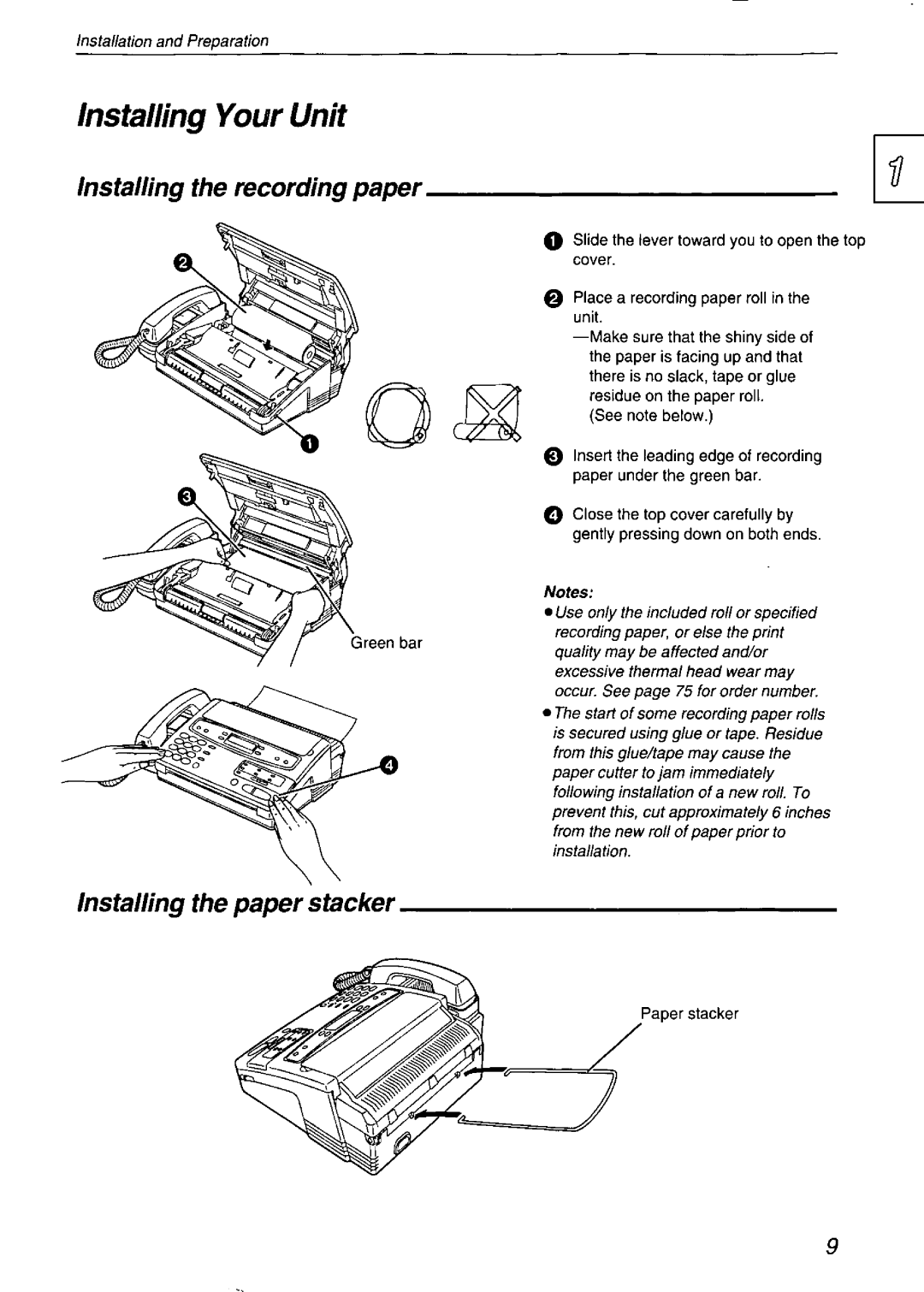 Panasonic KX-F750 manual 