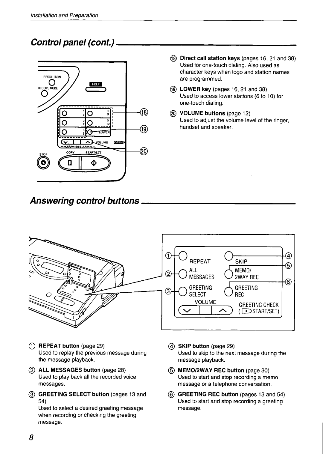 Panasonic KX-F790 manual 