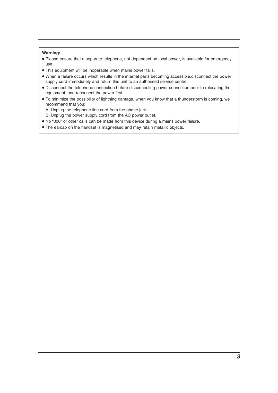 Panasonic KX-FC195AL manual 