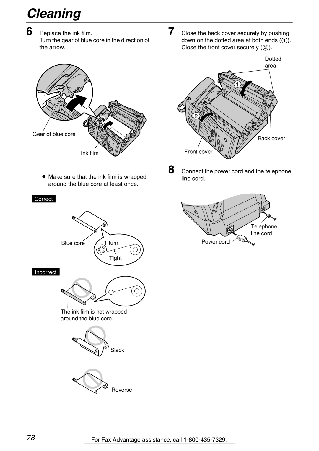 Panasonic KX-FHD332 manual Correct 