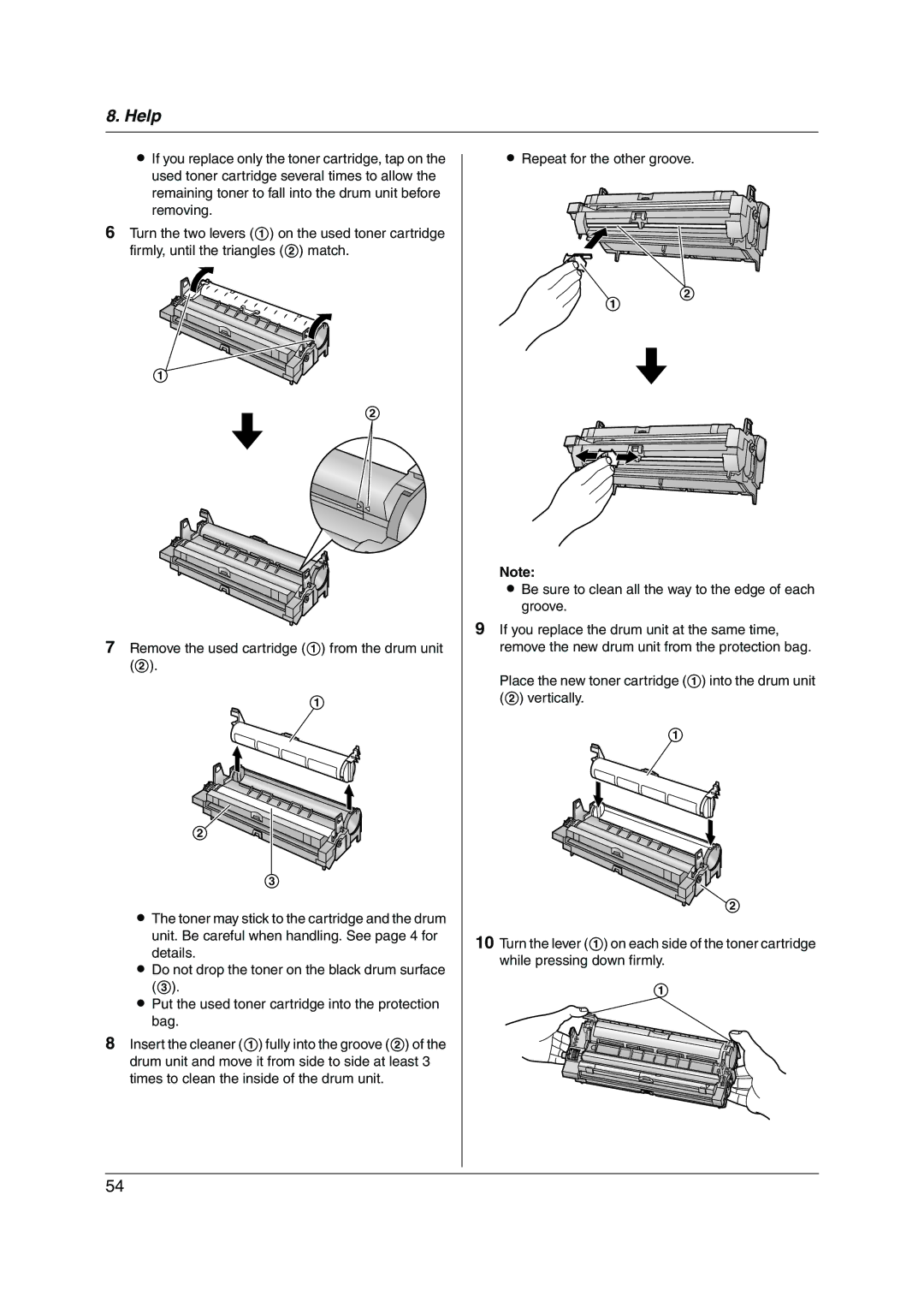 Panasonic KX-FL313HK operating instructions Help 