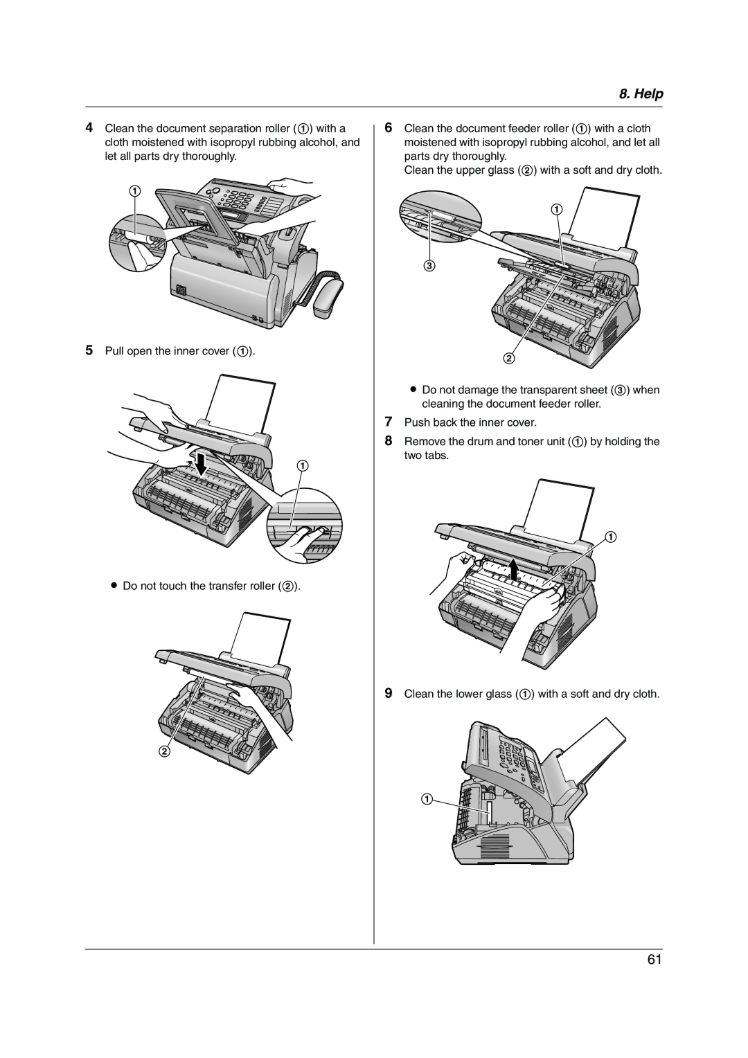 Panasonic KX-FL313HK operating instructions 