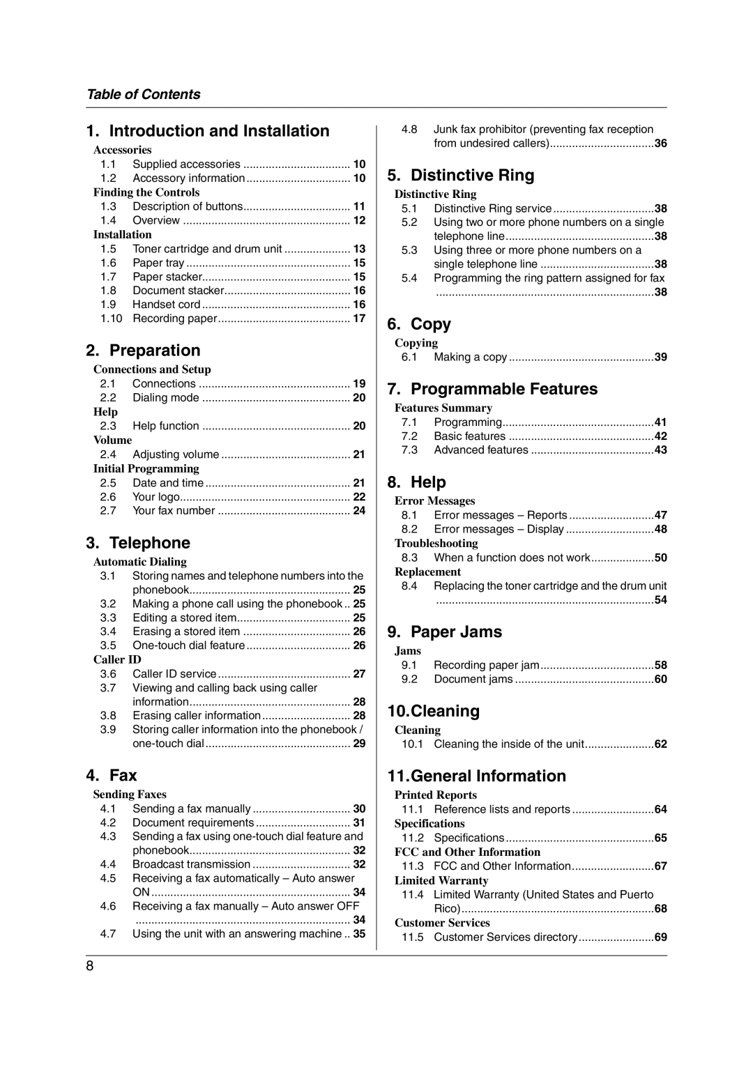 Panasonic KX-FL421 manual Copy 