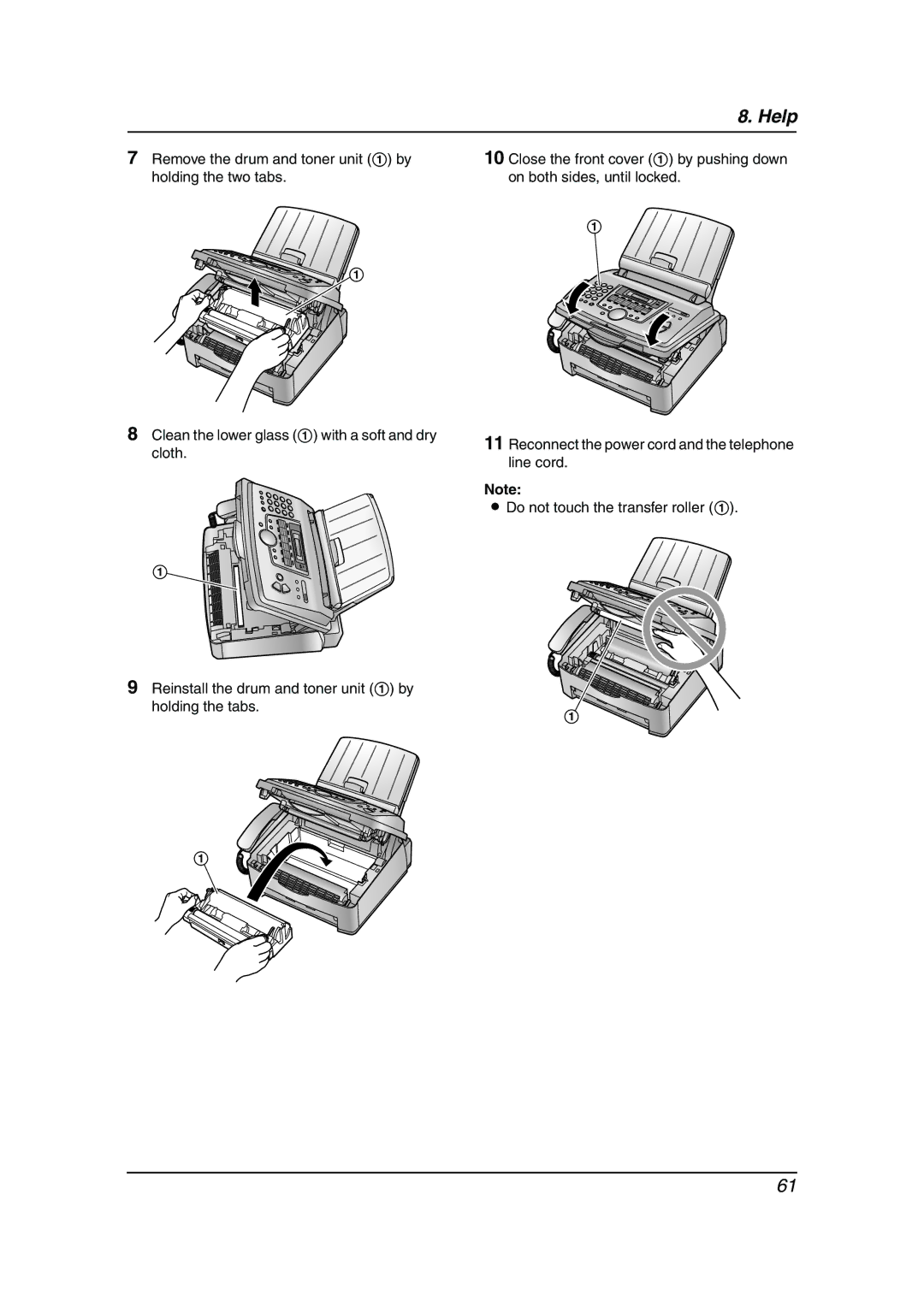 Panasonic KX-FL611AL manual Help 