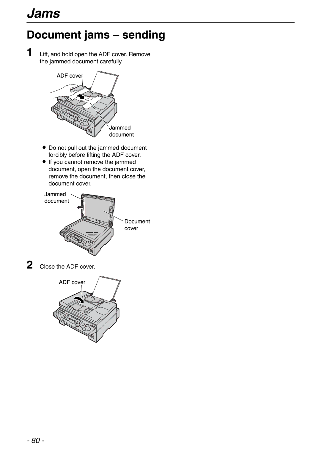 Panasonic KX-FLB753HK manual Jdammedocument 