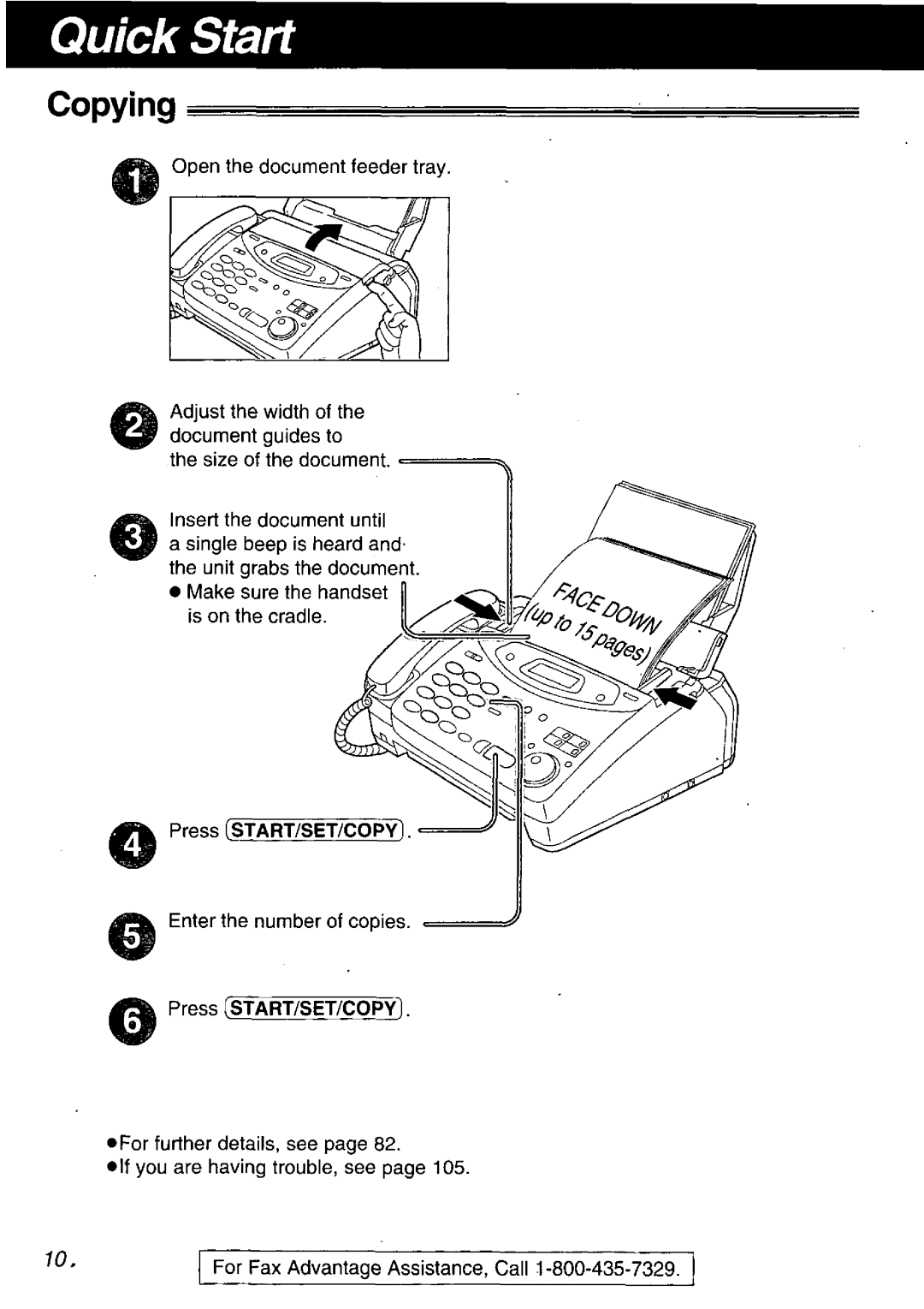 Panasonic KX-FM106 manual 