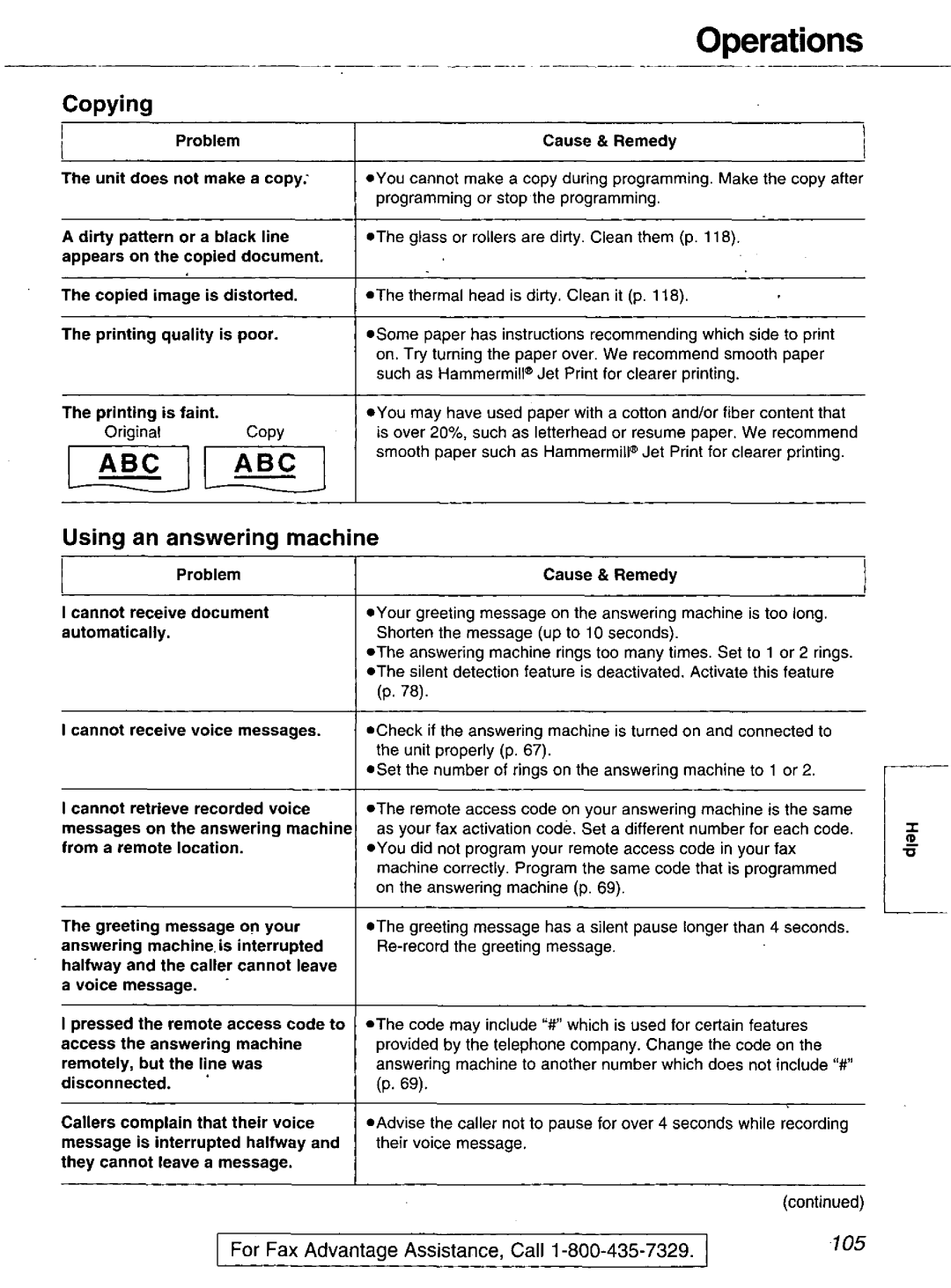 Panasonic KX-FM106 manual 