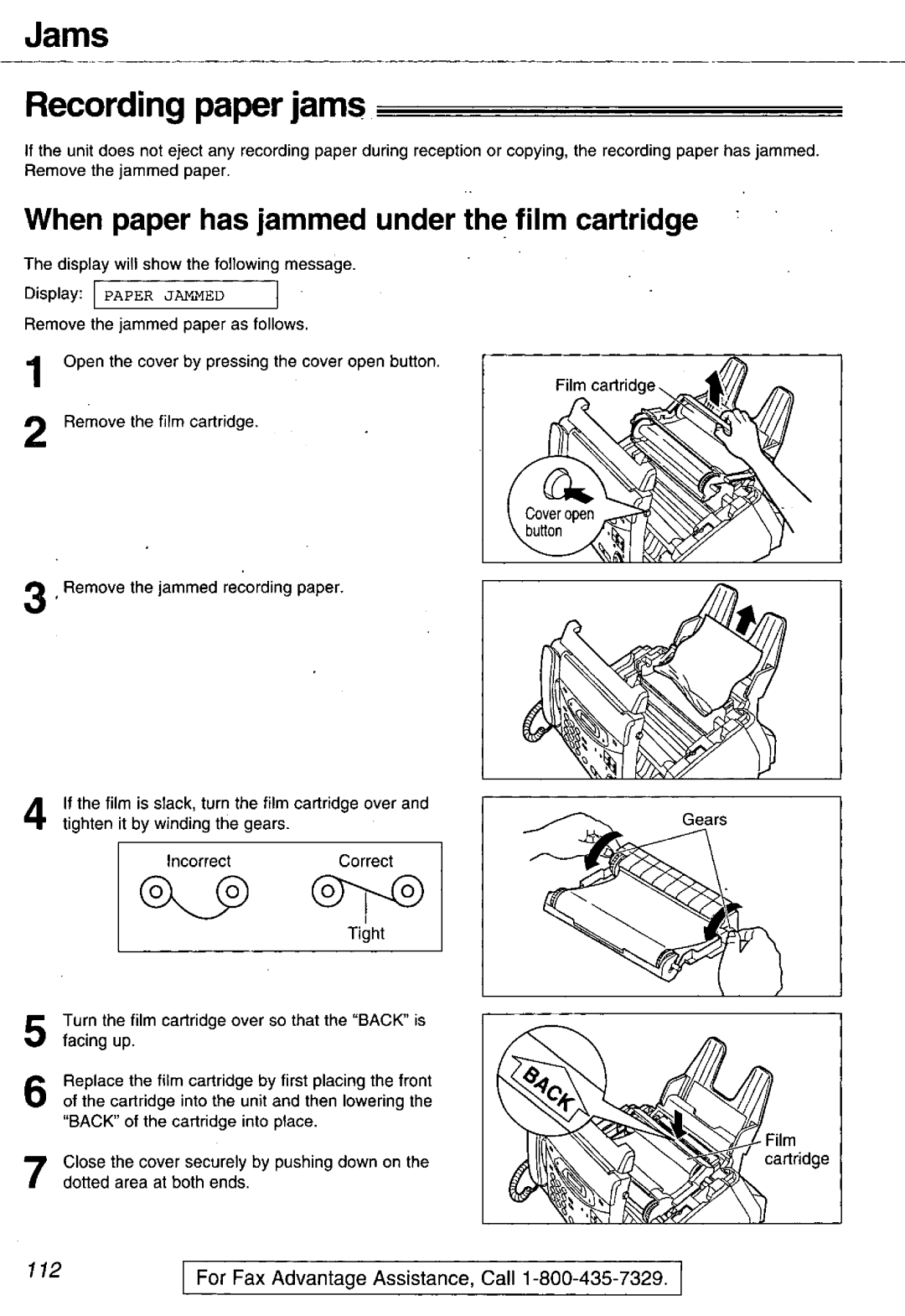 Panasonic KX-FM106 manual 