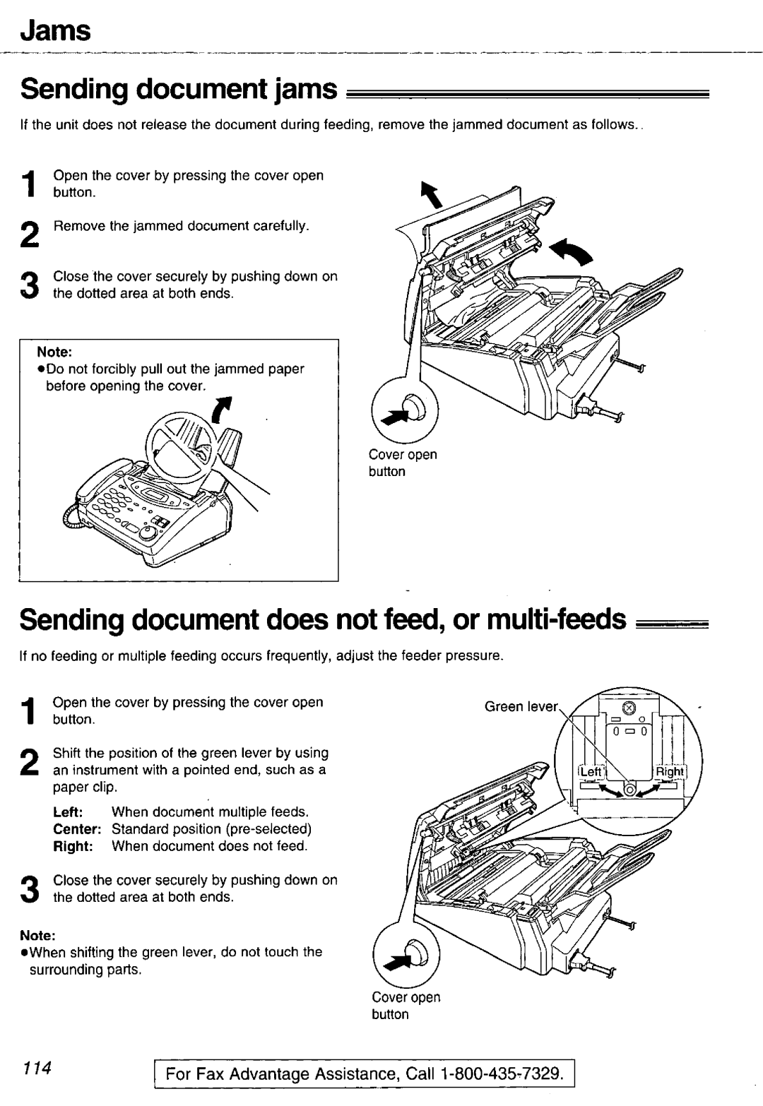 Panasonic KX-FM106 manual 