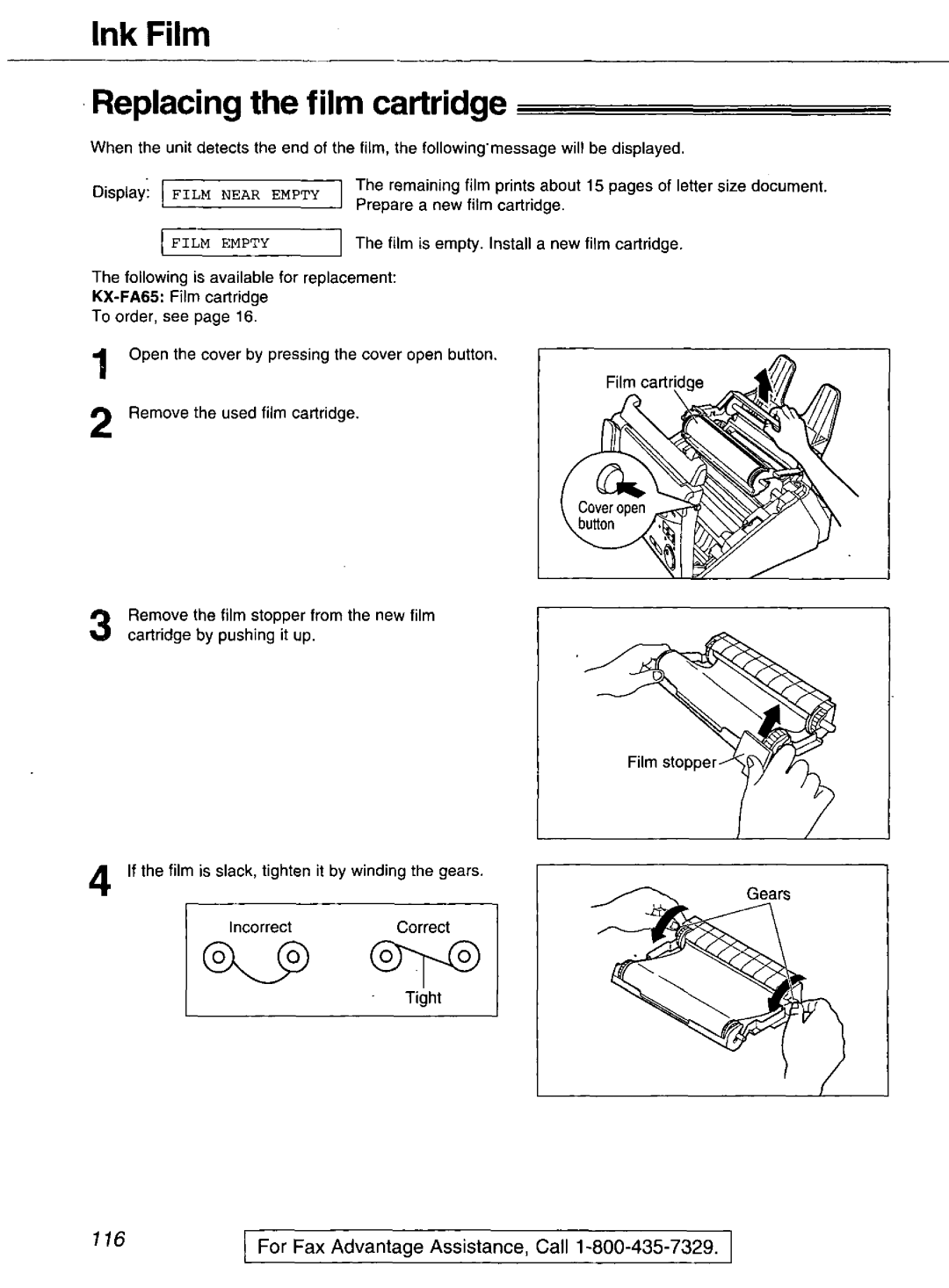 Panasonic KX-FM106 manual 