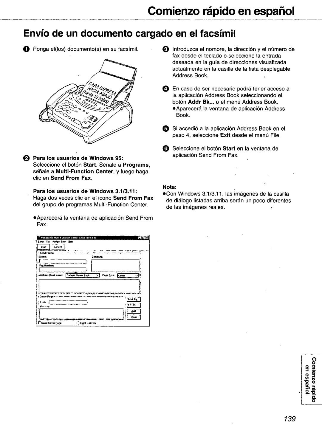 Panasonic KX-FM106 manual 