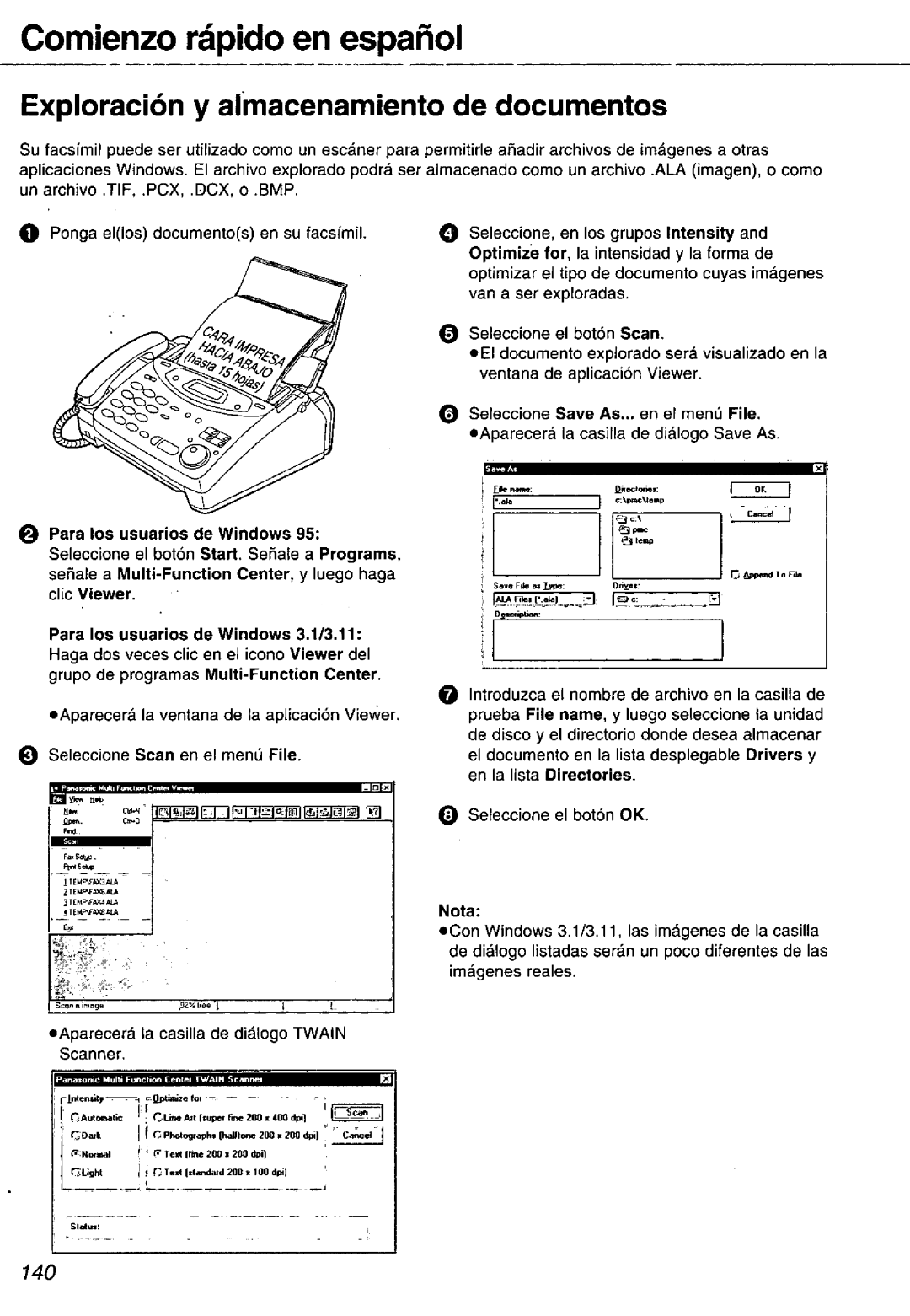 Panasonic KX-FM106 manual 