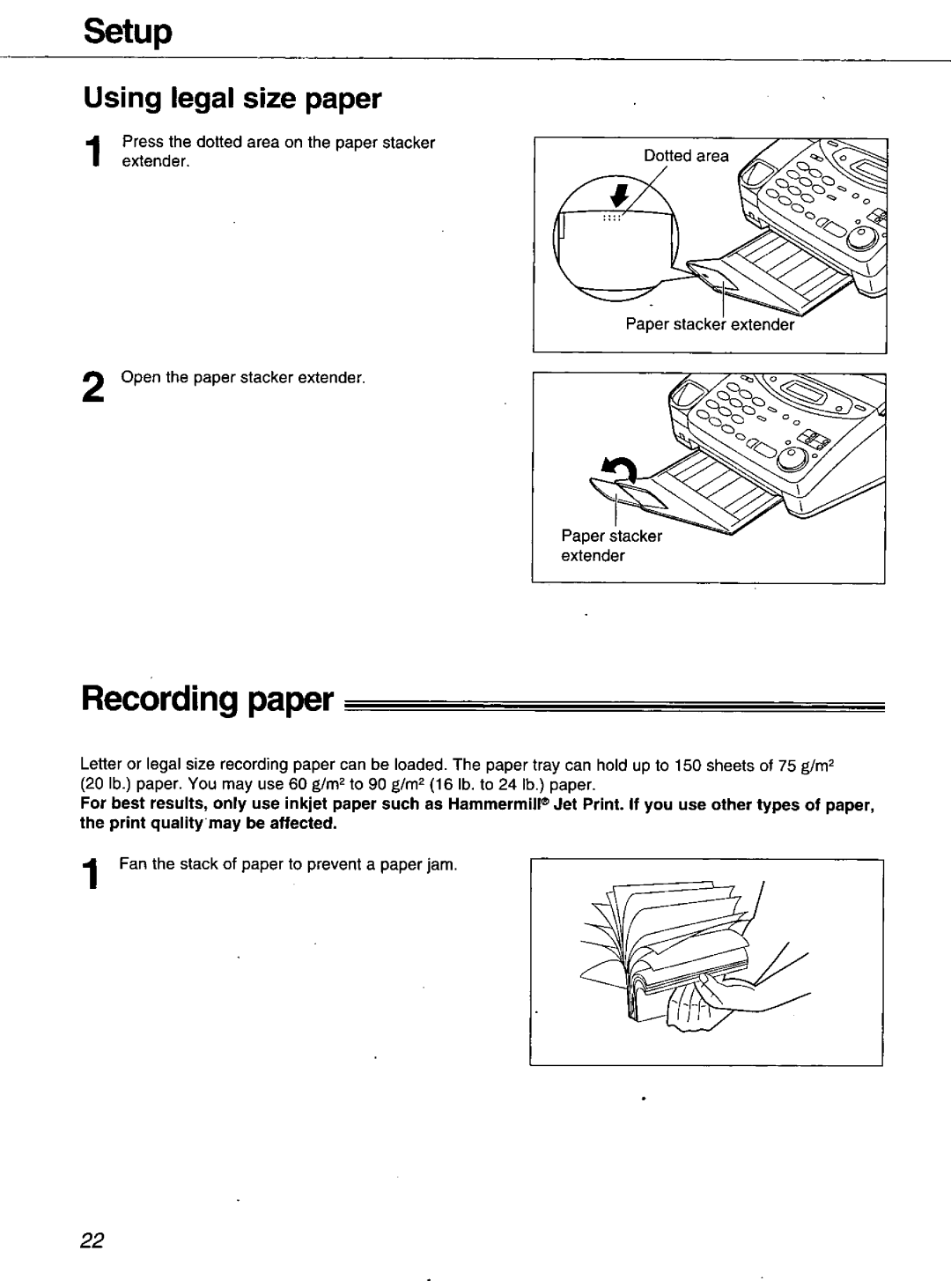 Panasonic KX-FM106 manual 