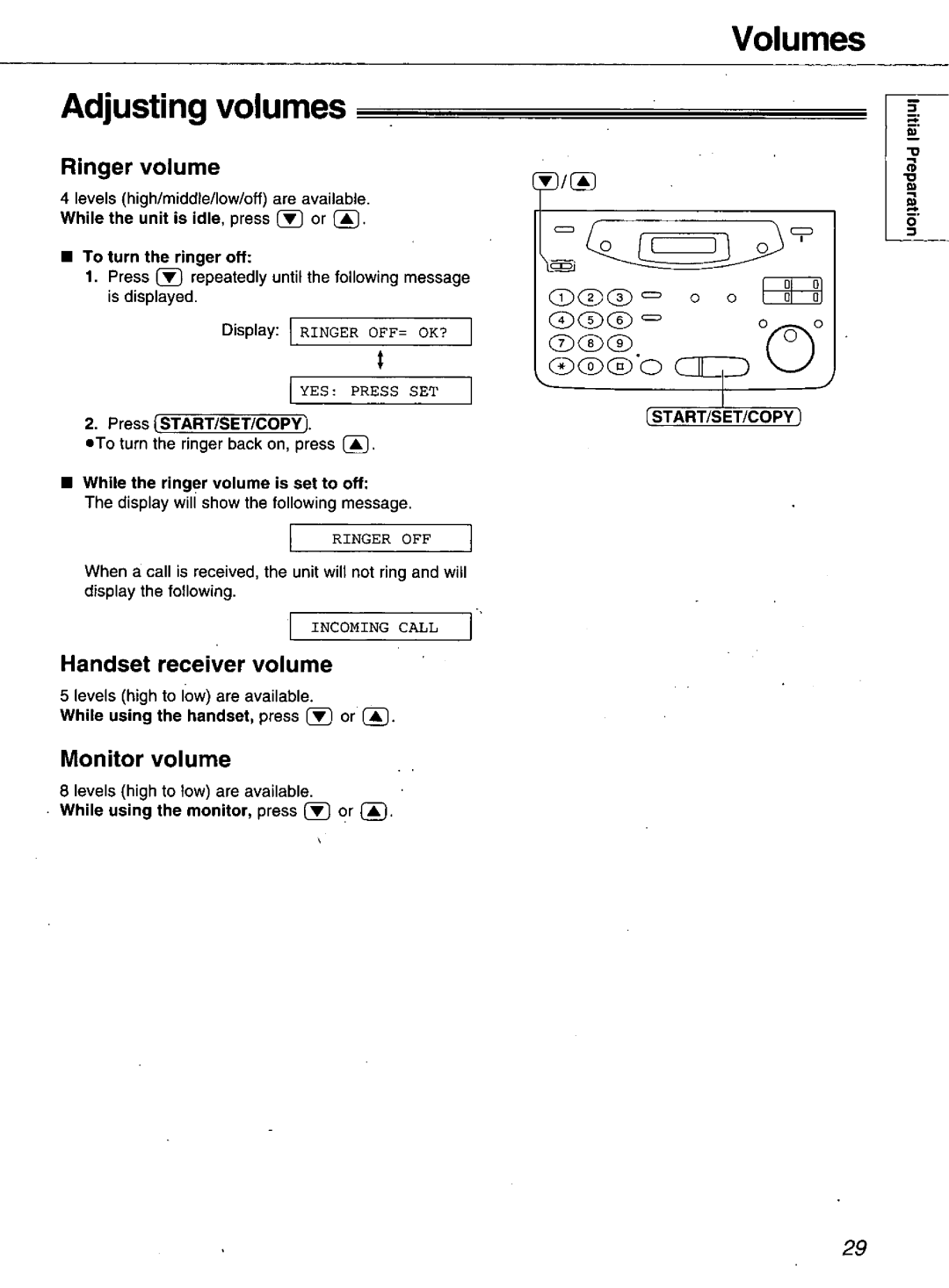 Panasonic KX-FM106 manual 