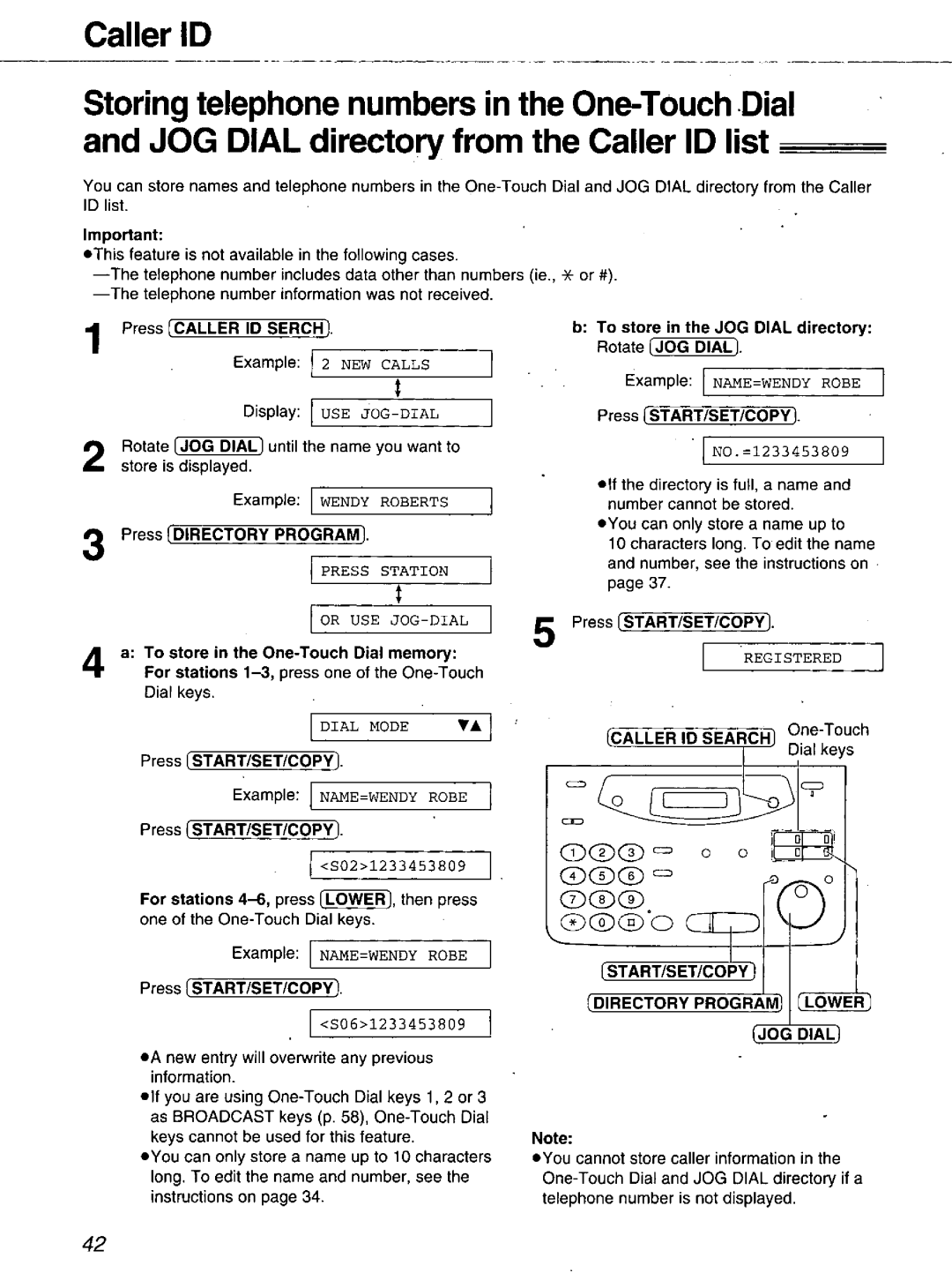 Panasonic KX-FM106 manual 