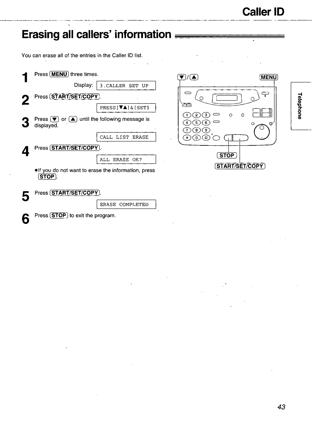 Panasonic KX-FM106 manual 