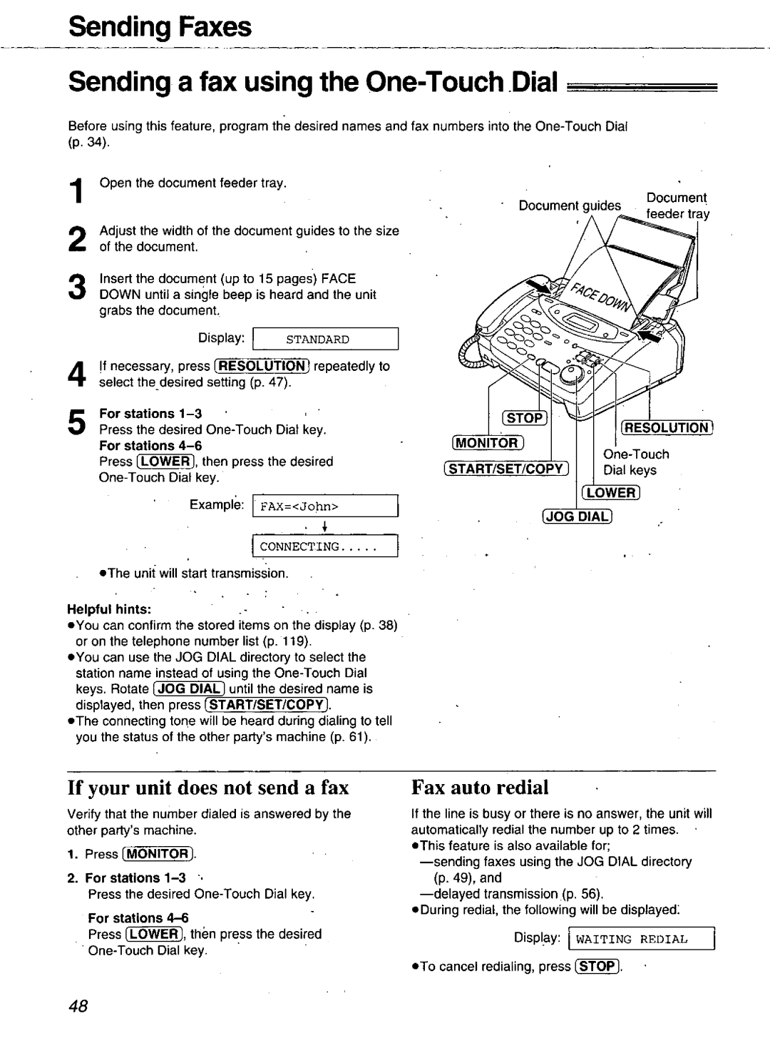 Panasonic KX-FM106 manual 