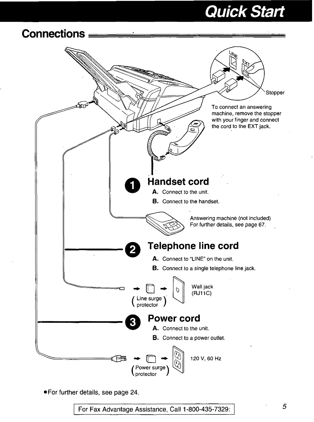 Panasonic KX-FM106 manual 