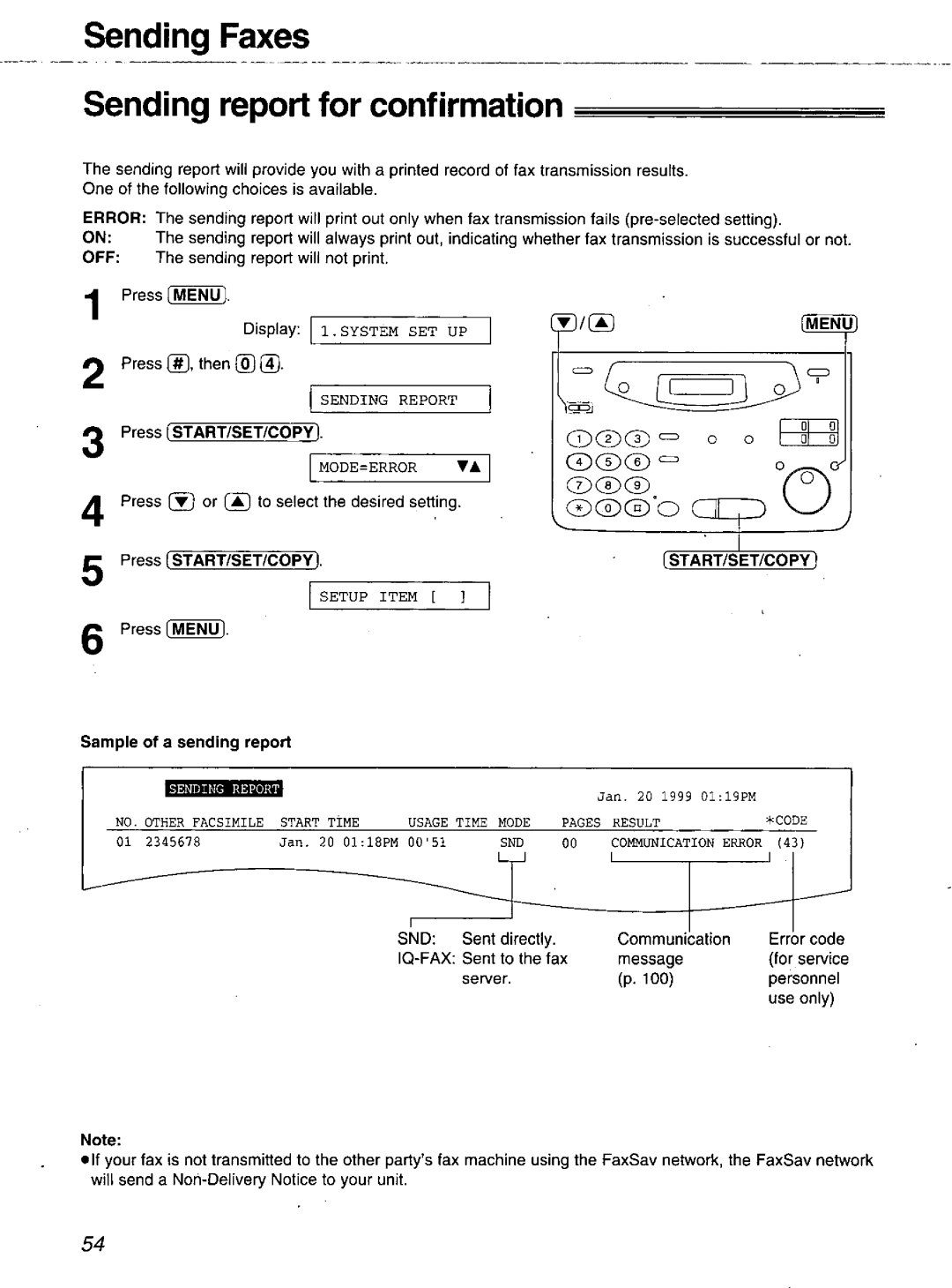 Panasonic KX-FM106 manual 