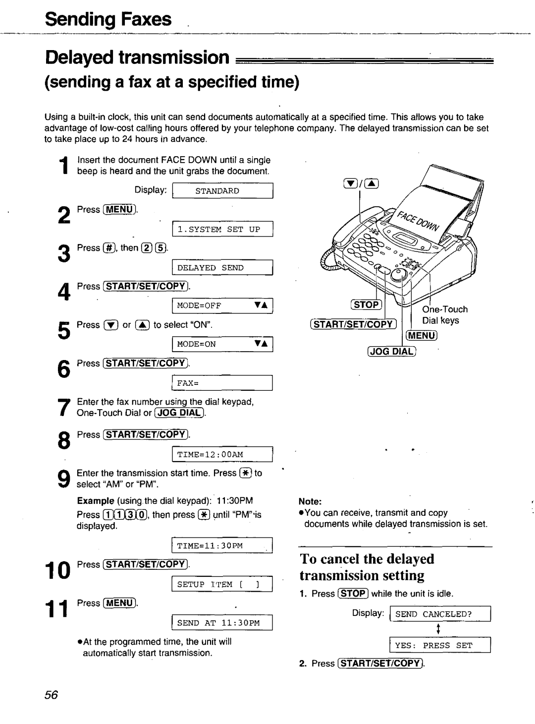 Panasonic KX-FM106 manual 