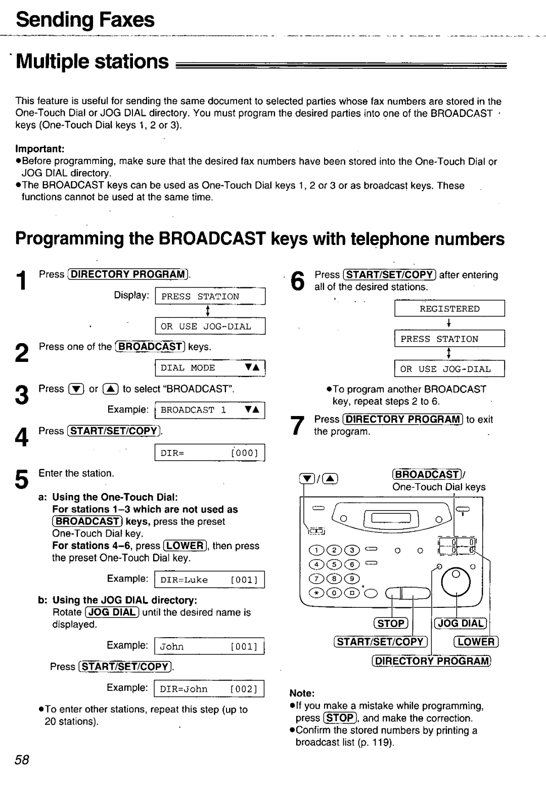 Panasonic KX-FM106 manual 