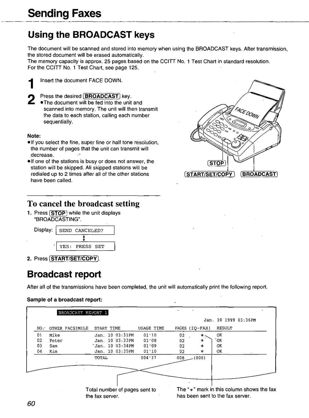 Panasonic KX-FM106 manual 