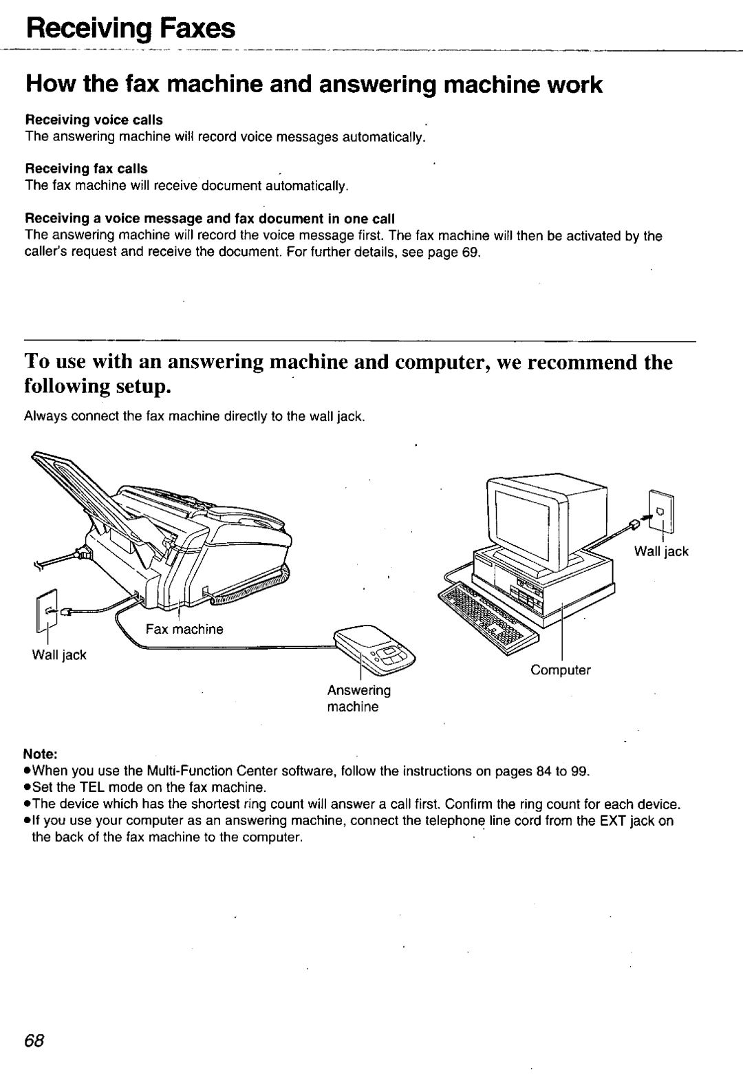 Panasonic KX-FM106 manual 