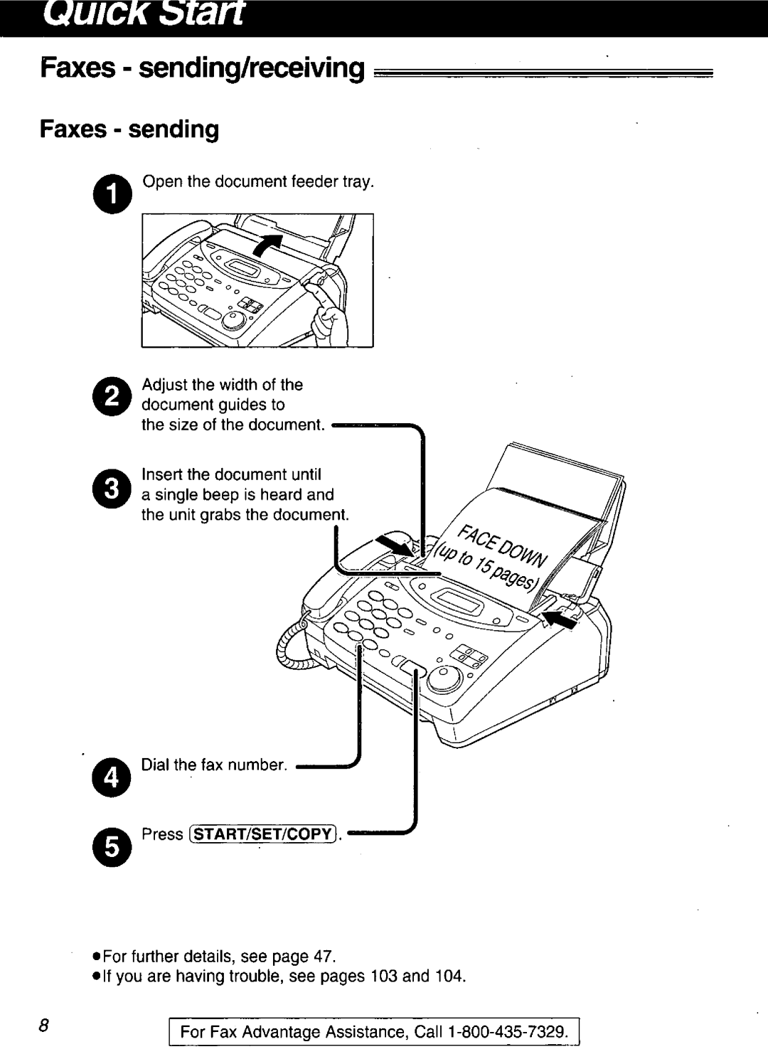 Panasonic KX-FM106 manual 