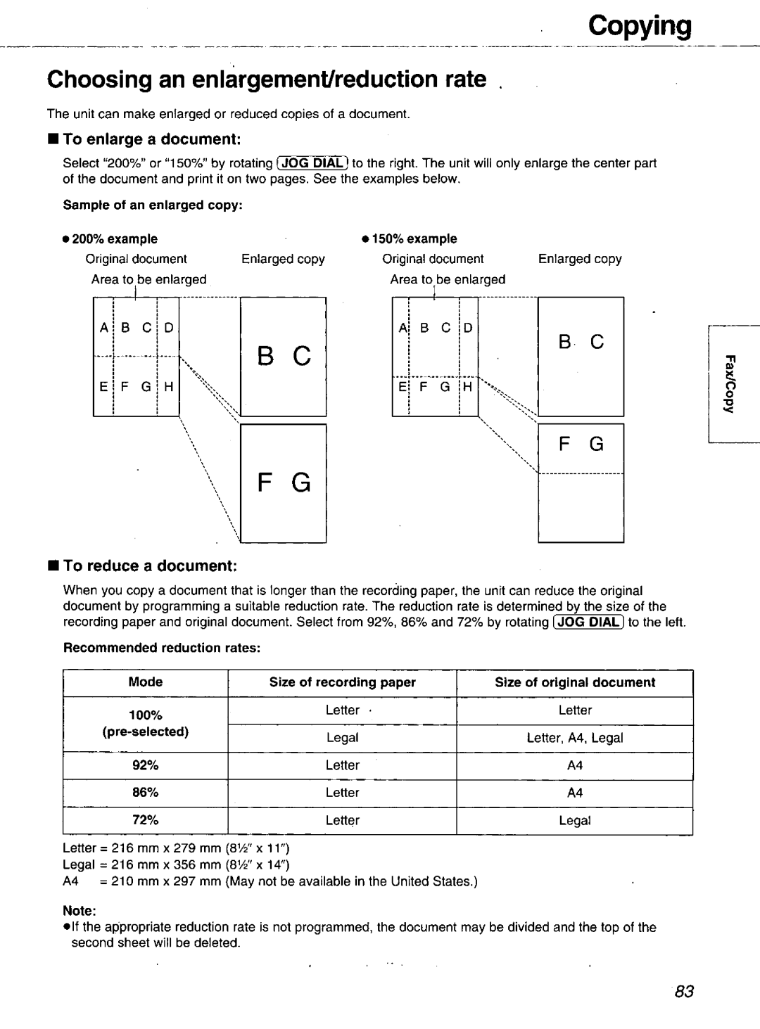 Panasonic KX-FM106 manual 