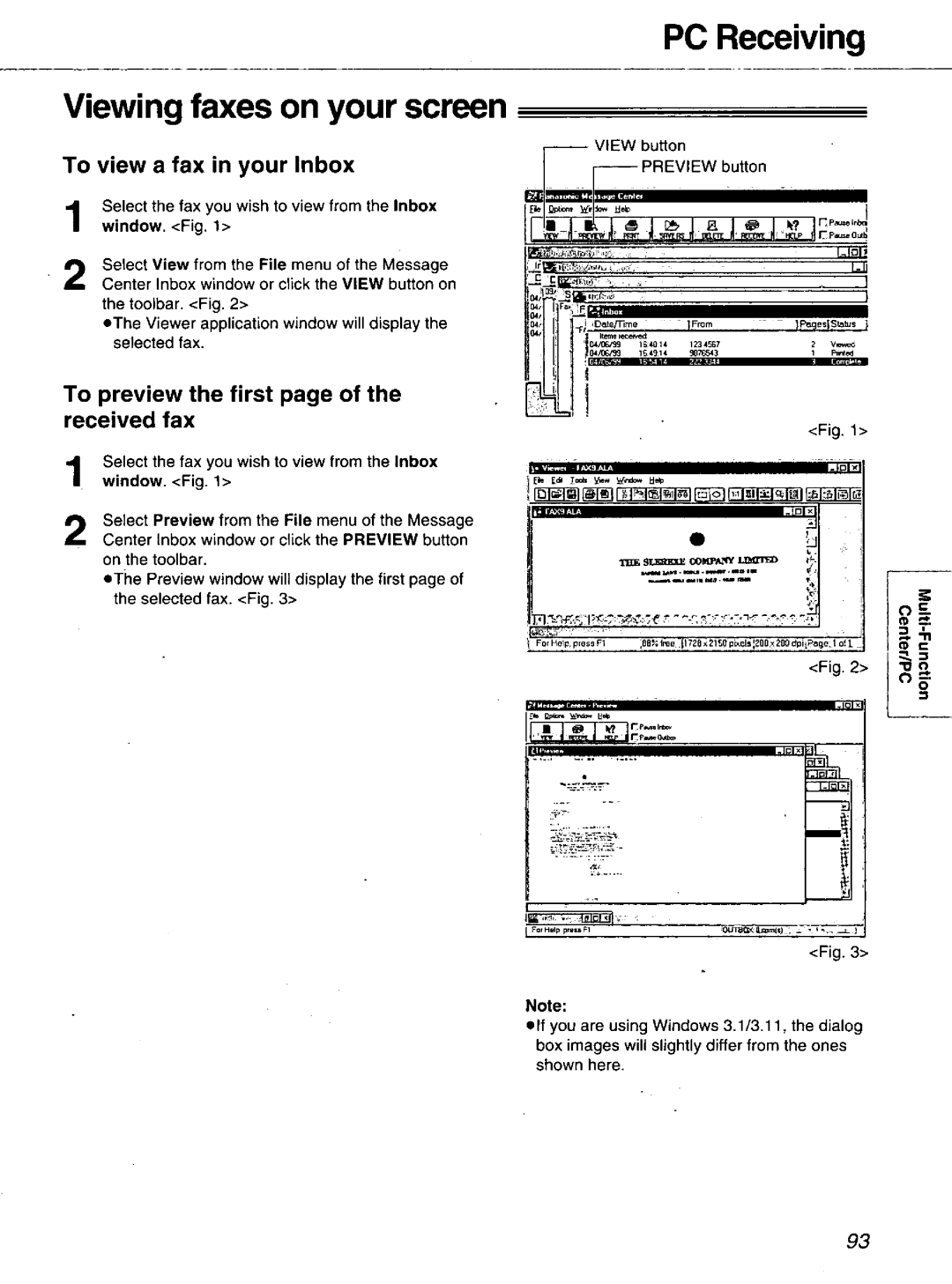 Panasonic KX-FM106 manual 