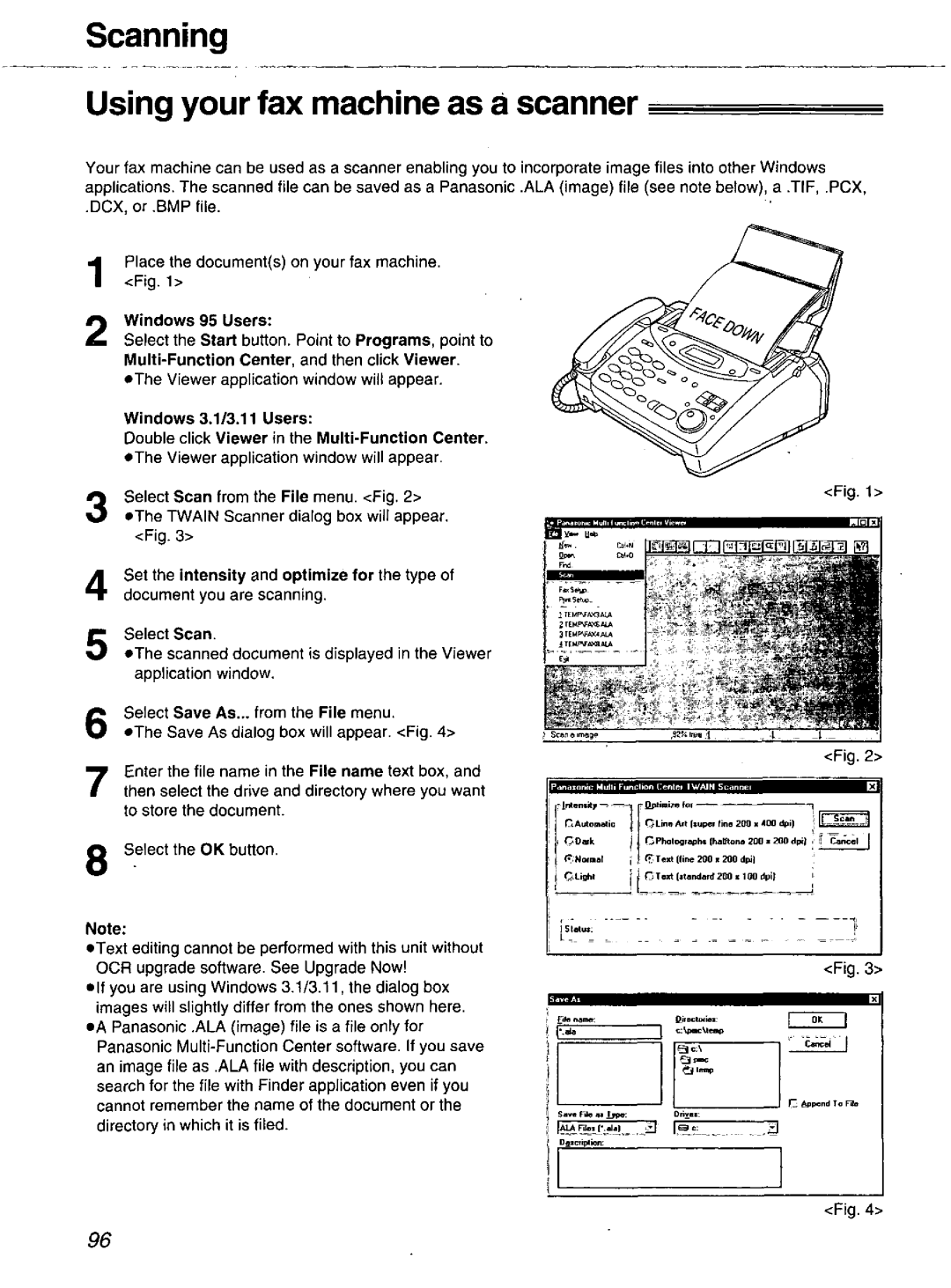 Panasonic KX-FM106 manual 