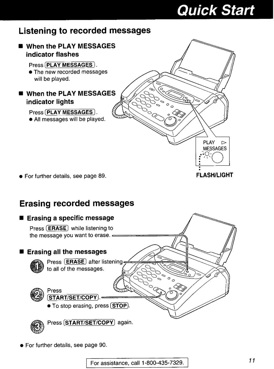 Panasonic KX-FP121 manual 