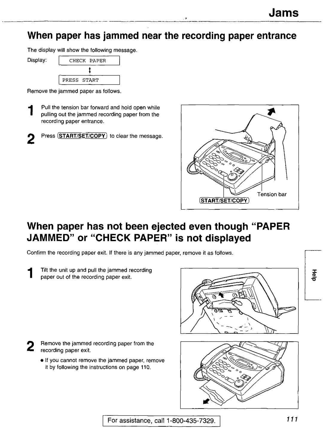 Panasonic KX-FP121 manual 