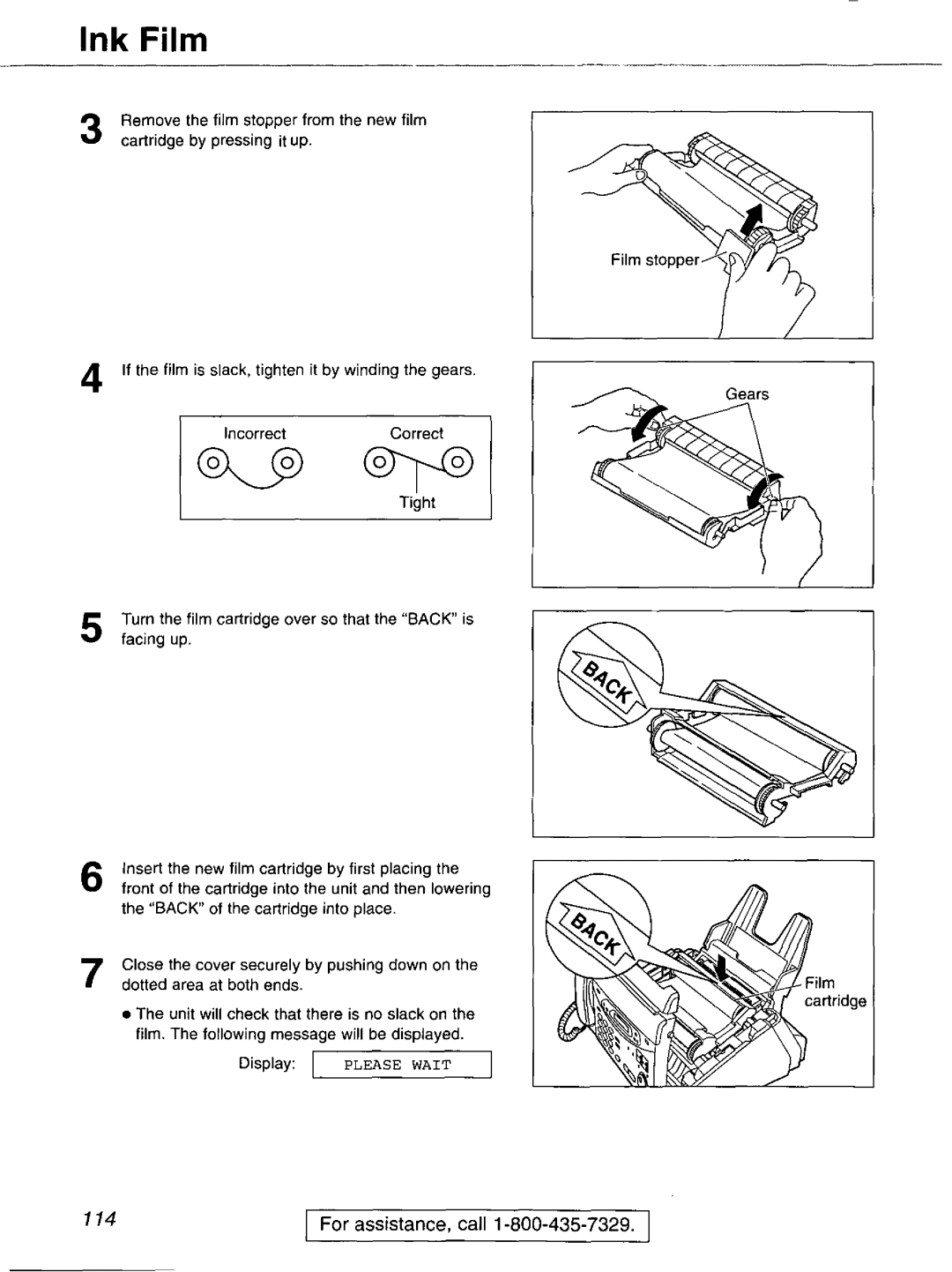 Panasonic KX-FP121 manual 