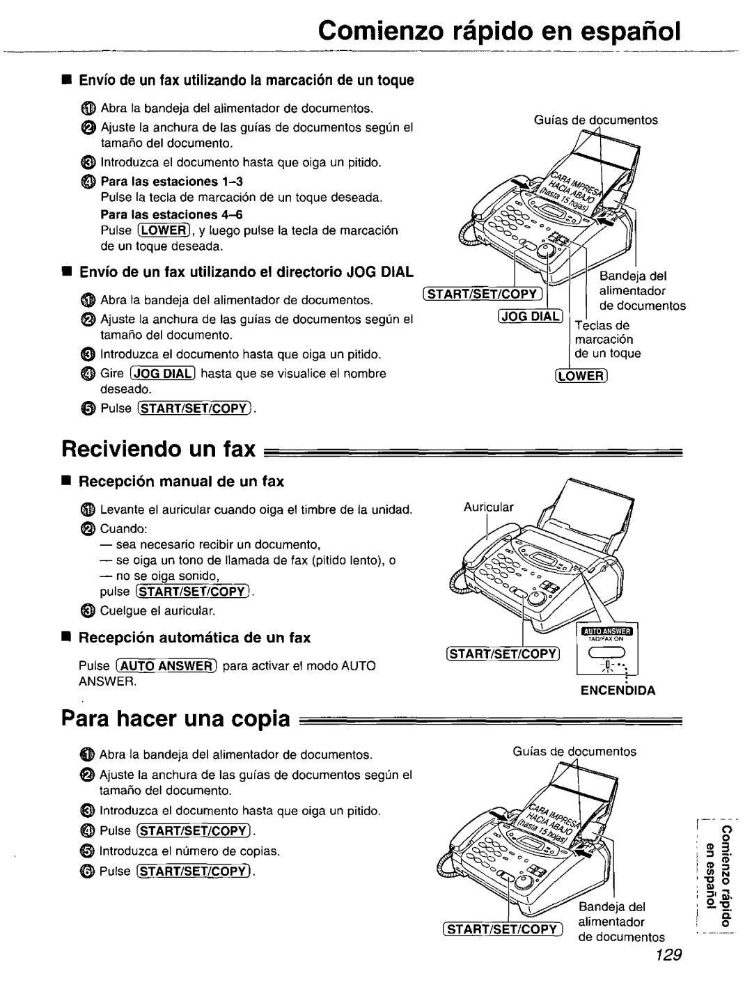 Panasonic KX-FP121 manual 