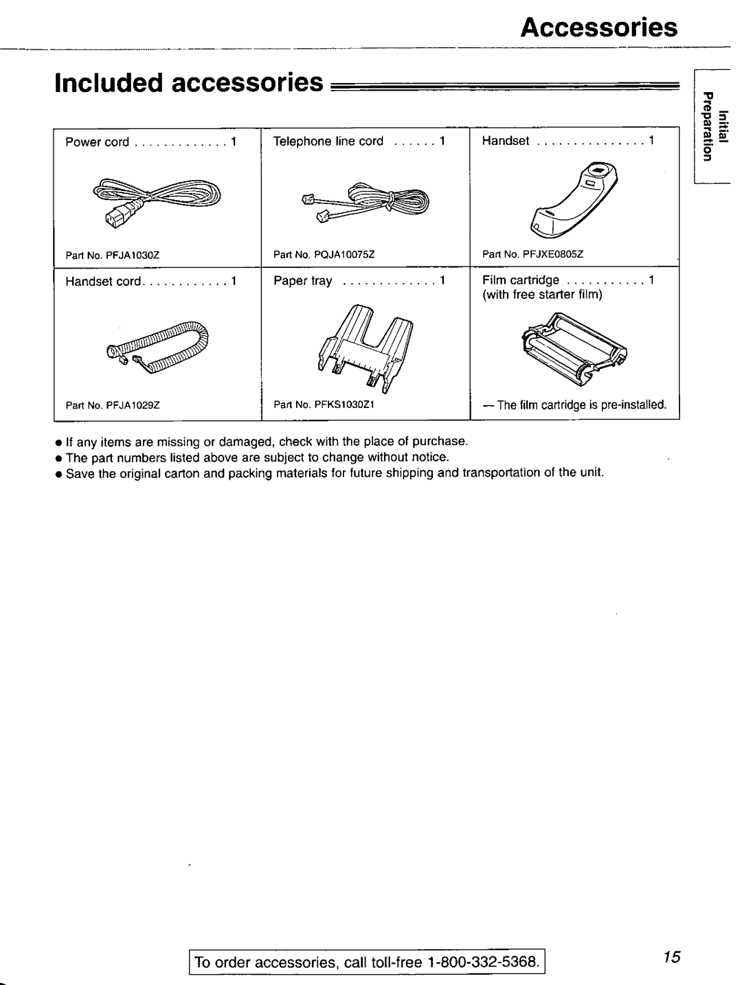 Panasonic KX-FP121 manual 