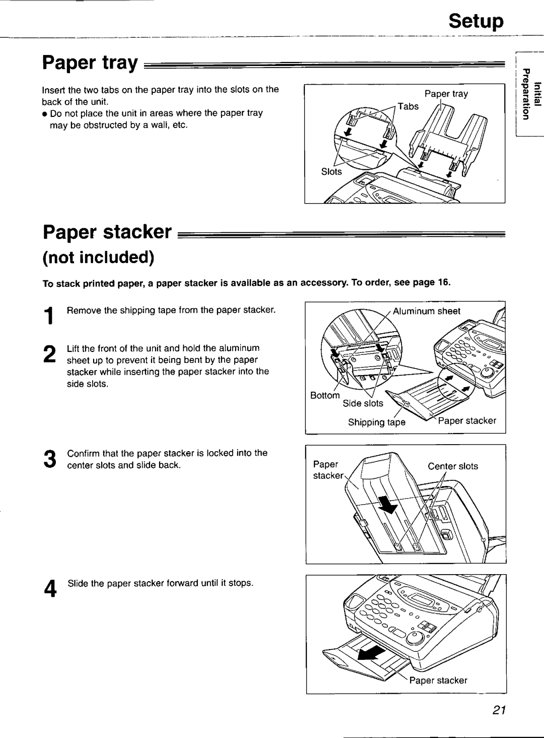 Panasonic KX-FP121 manual 