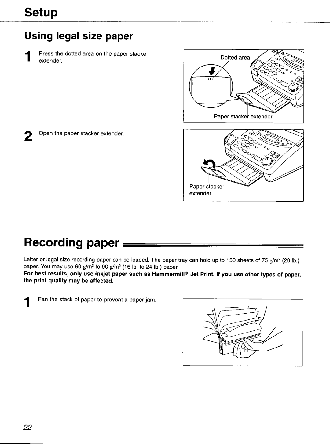 Panasonic KX-FP121 manual 